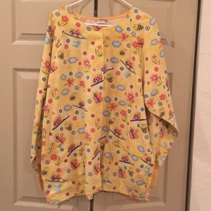 Dental Themed scrub jacket